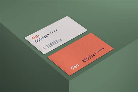 free business card mockup template.